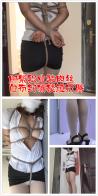 YT500 阿紫职业装肉丝白布封嘴楼道折腾